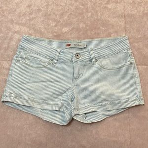 LEVI'S Striped Shorts, Sz 1
